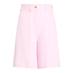 High-Waisted Bermuda Shorts