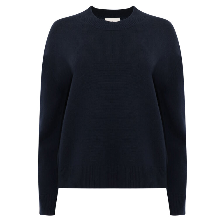 Boy Cashmere Crewneck Sweater image number null