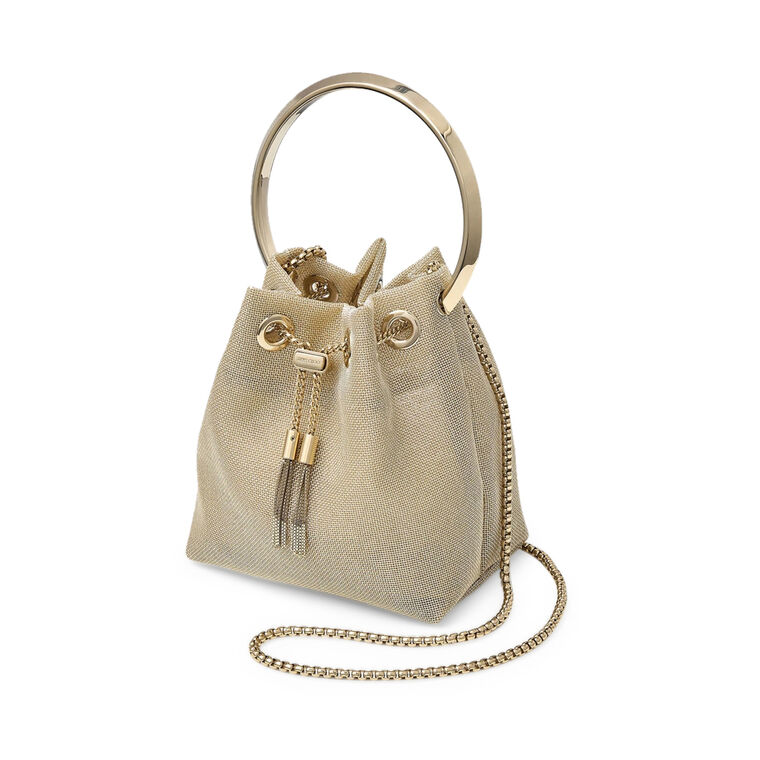 Bon Bon Metallic Mesh Bag image number null