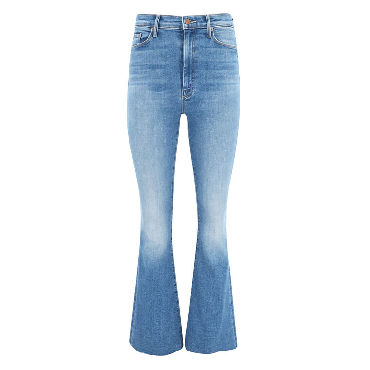 High Waisted Weekender Fray Jean image number null