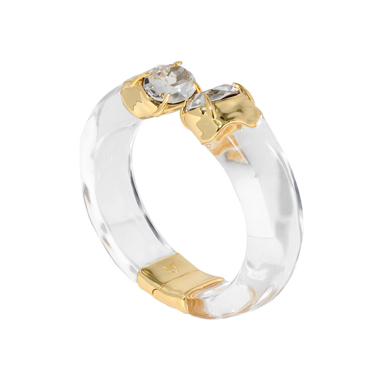 Bonbon Crystal Lucite Hinge Bracelet image number null