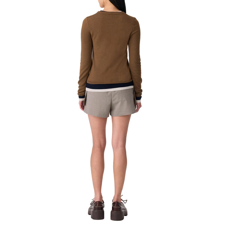 Jacket Hem Shorts image number null