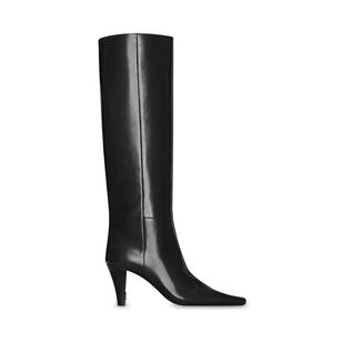 Jill 75mm Boot In Smooth Leather