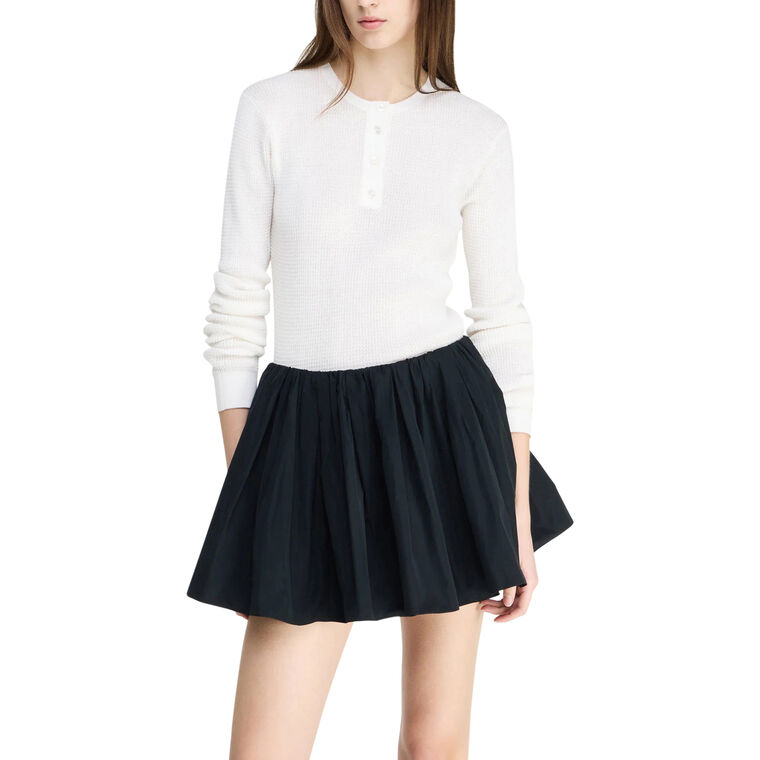 Gathered Circle Mini Skort image number null