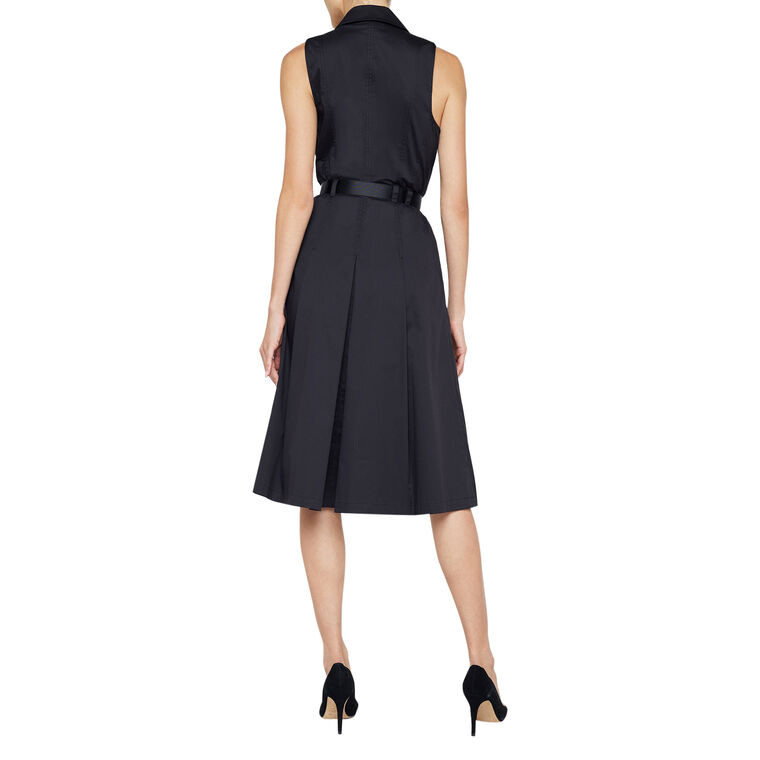 Kylo Poplin Belted Midi Shirt Dress image number null