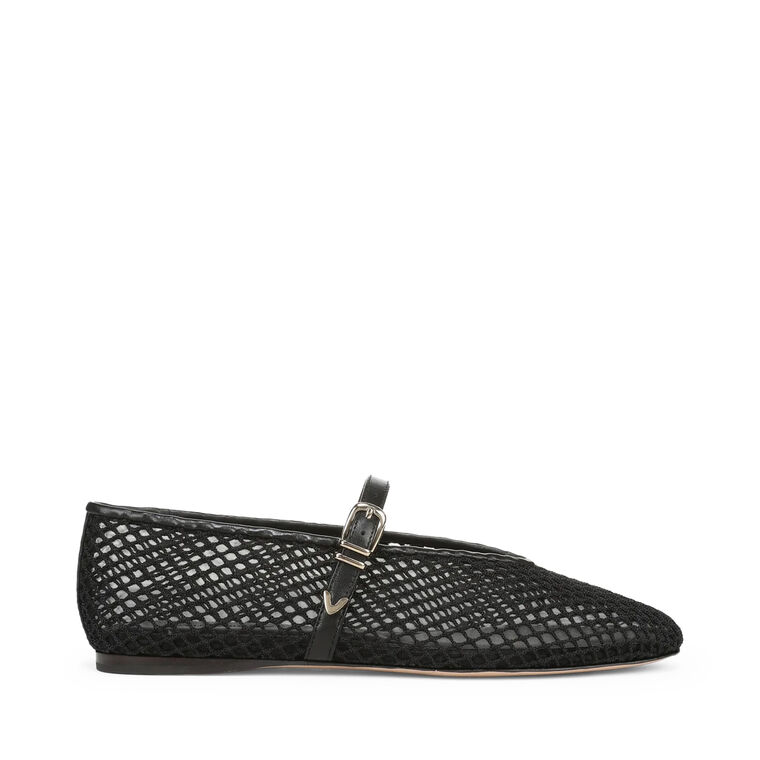 Margot Mesh Mary Jane Flat image number null
