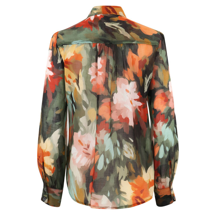 Colette Blouse Autumn Floral image number null