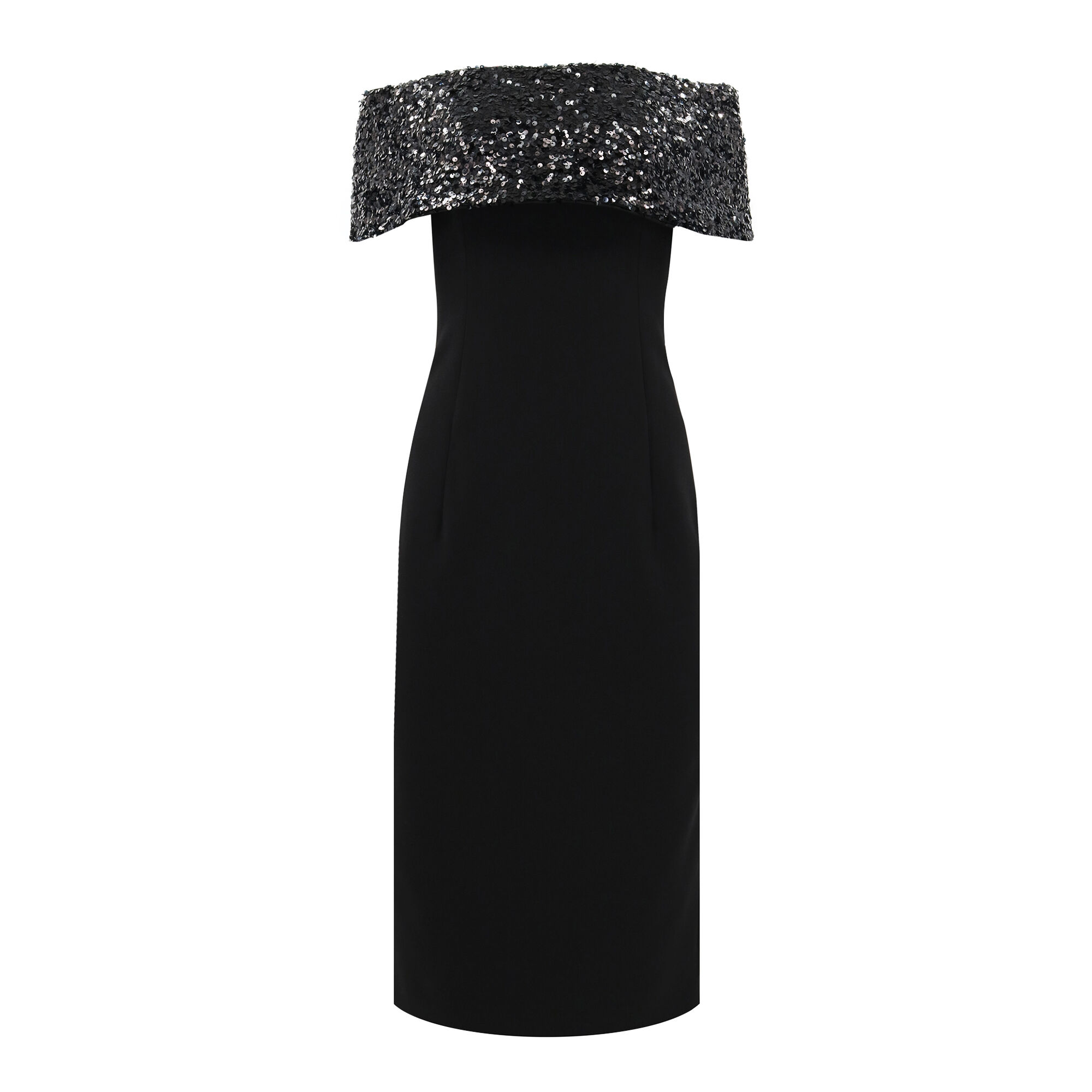 Naira Off Shoulder Midi Dress