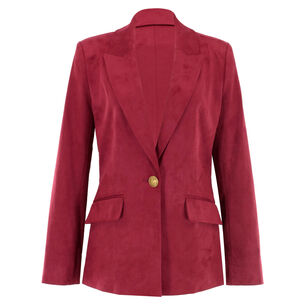 Marilyn Faux Suede Blazer