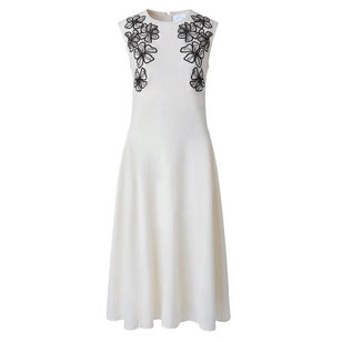 Sloane Sleeveless Crewneck Midi Dress