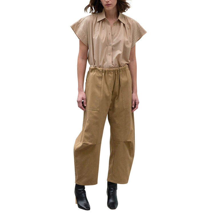 Trinity Short Sleeve Popover Top image number null