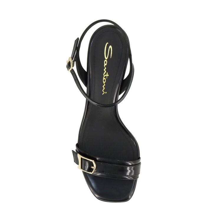Calypso Leather Ankle-Strap Sandal image number null