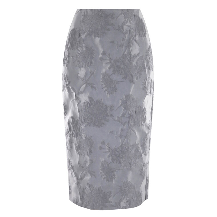 Clarissa Brocade Pencil Skirt image number null