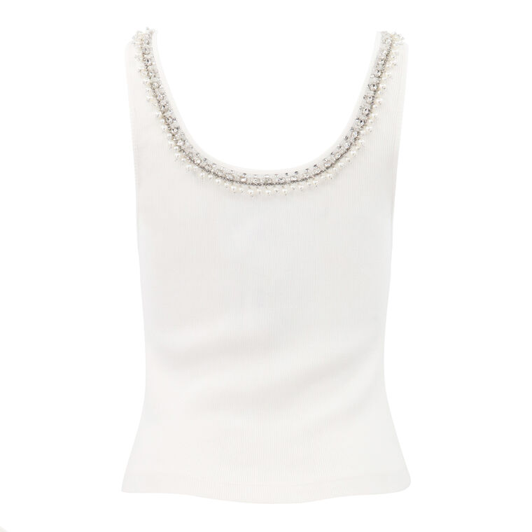 Kori Embellished Rib Tank image number null