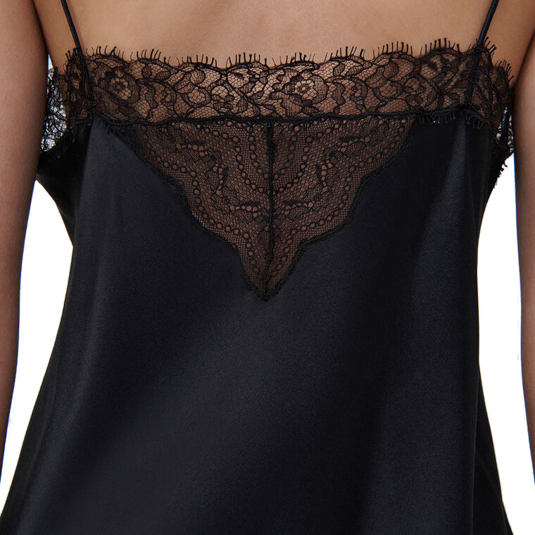 Erika Silk Lace-Trimmed Camisole image number null