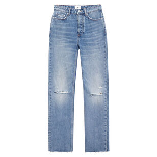 Bruno High-Rise Straight-Leg Ankle Jean