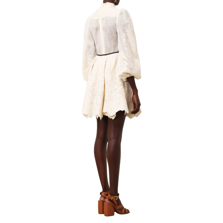 Ottie Embroidered Mini Dress image number null