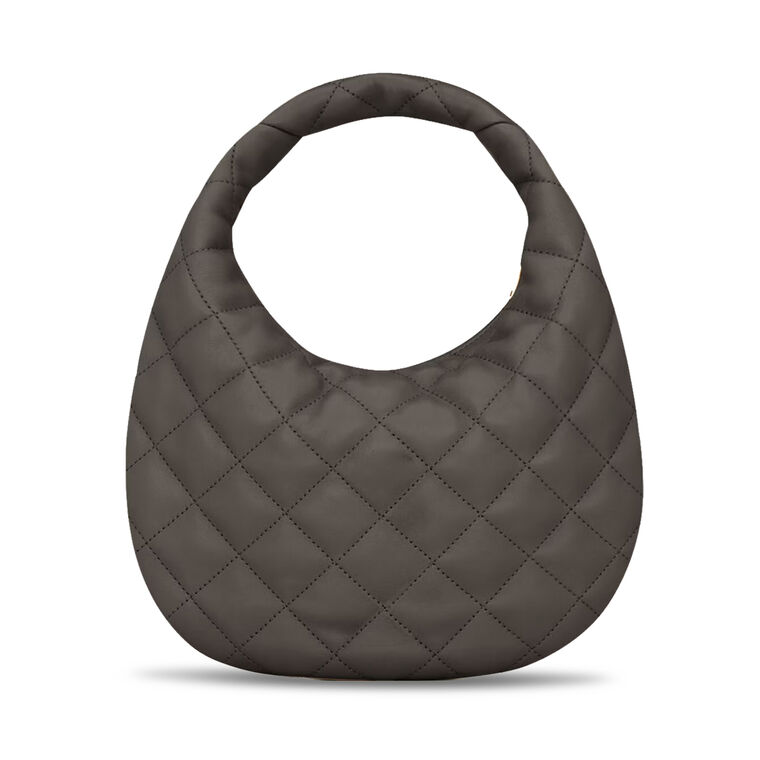Icarino Quilted Hobo Bag image number null