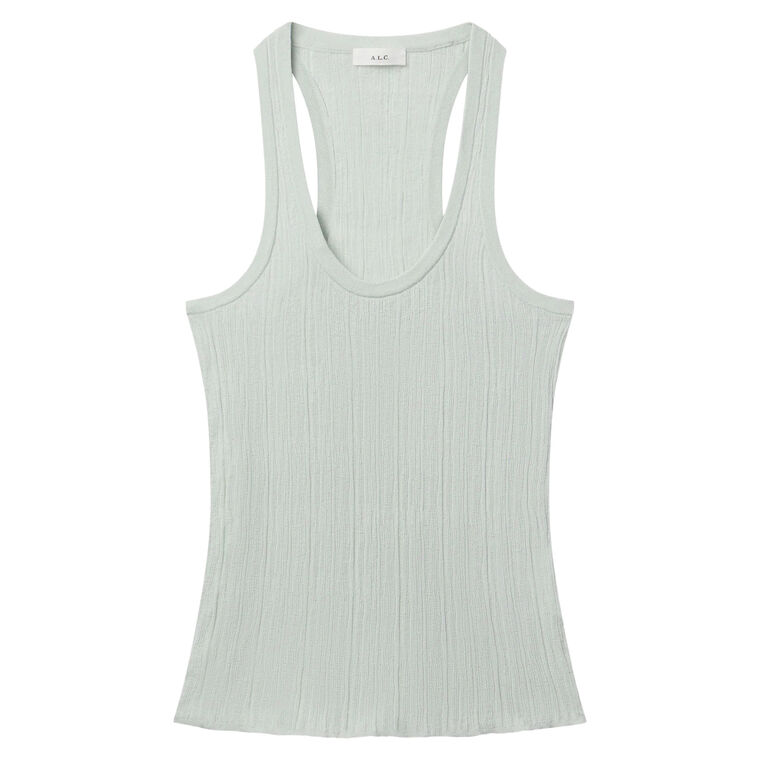 Iris Fine Cotton Knit Tank Top image number null