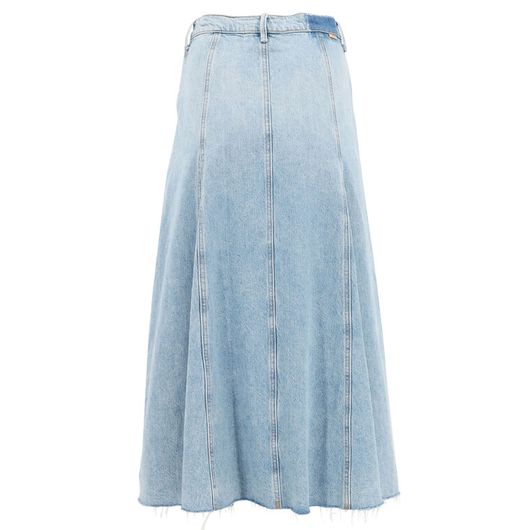 The Full Swing Denim Skirt image number null