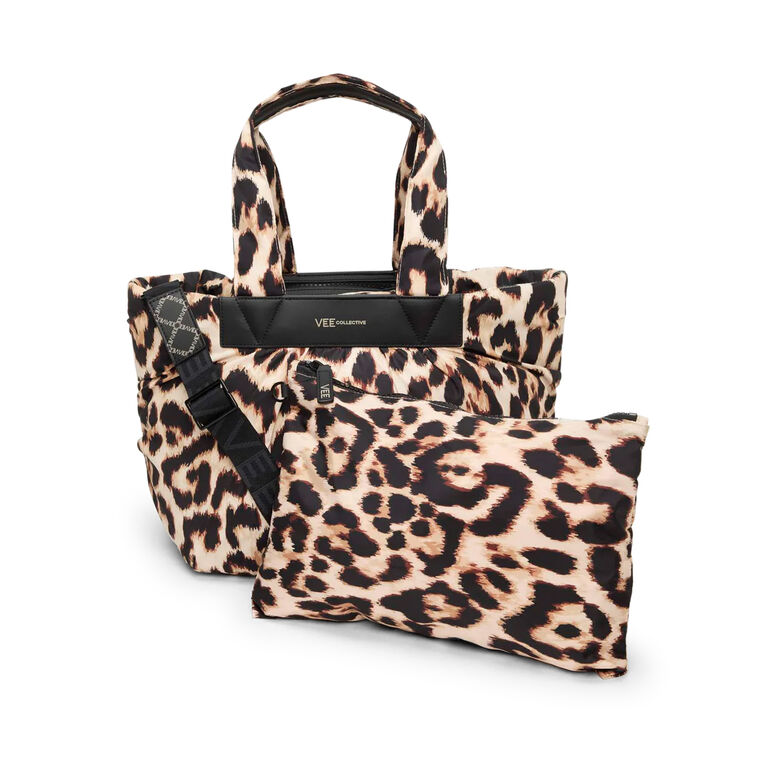 Caba Medium Leopard Tote image number null