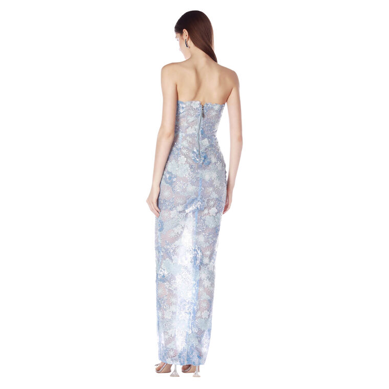 Farah Strapless Sequin Mini Dress image number null