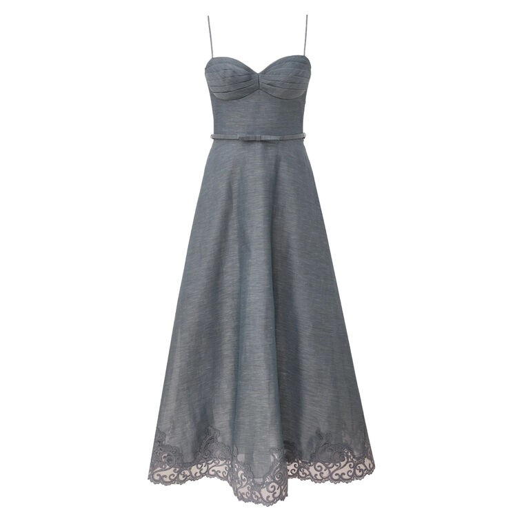 Ascent Tucked Midi Dress image number null