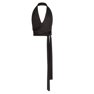 Aelir V-Neck Halter Top