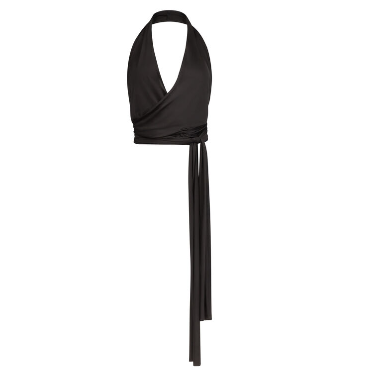 Aelir V-Neck Halter Top image number null