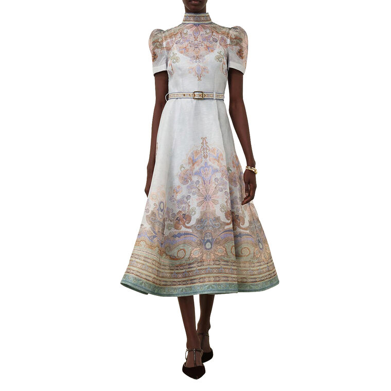 Eden Belted Midi Dress image number null