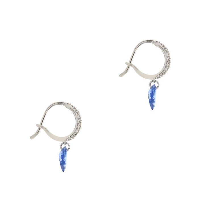 Sapphire Drop Earrings image number null