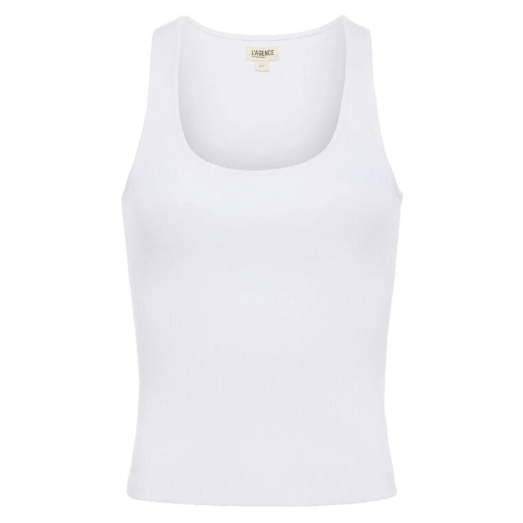 Adira Scoop Neck Tank image number null