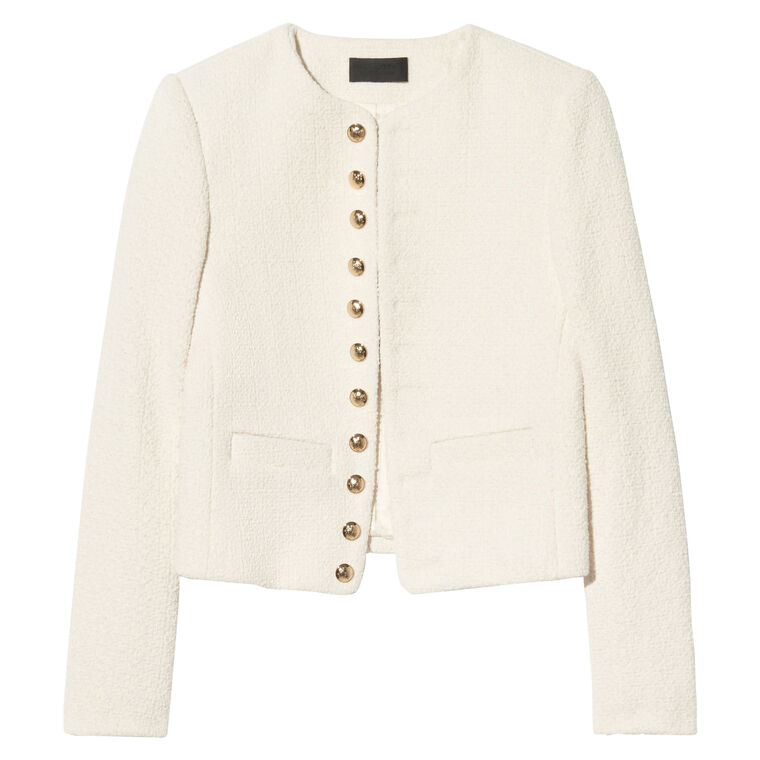 Patti Tweed Boucle Short Jacket image number null