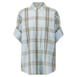 Ricka Short Sleeve Plaid Shirt