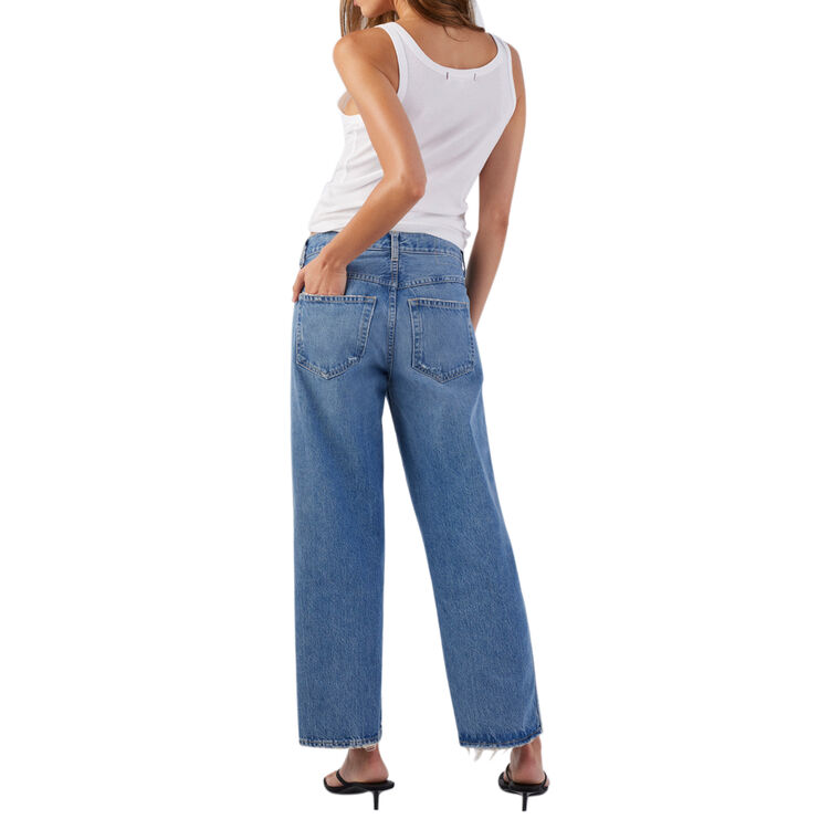 Billie Cropped Straight Leg Jean image number null