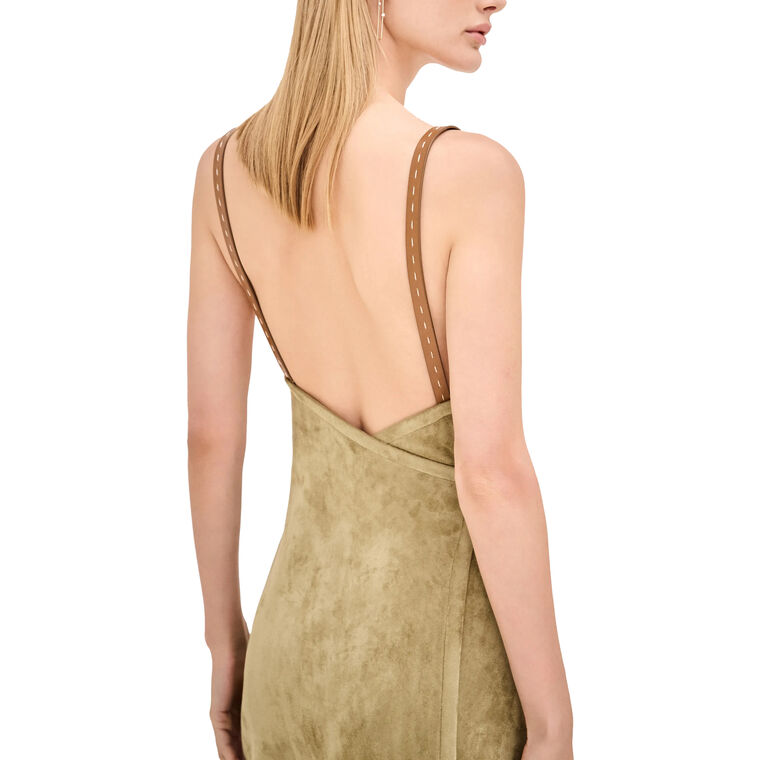 Melinda Suede Dress image number null