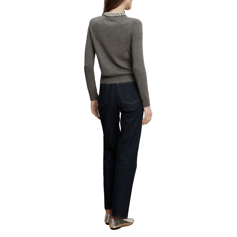 Daro Embellished Long Sleeve Cardigan image number null