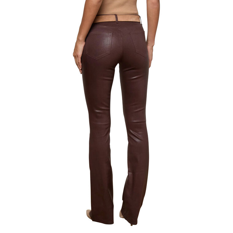 Selma Coated Bootcut Jean image number null