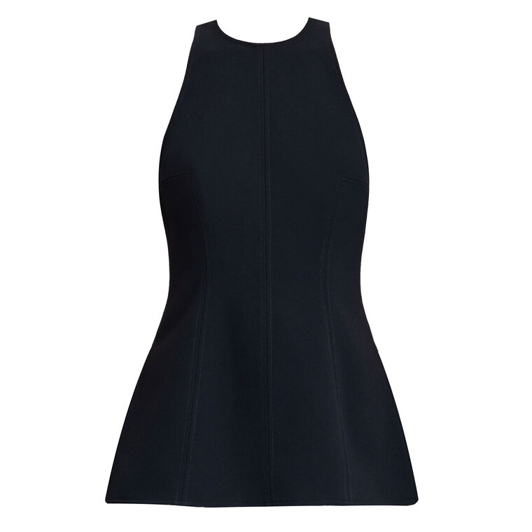 Hawick Sleeveless Flared Hem Top image number null