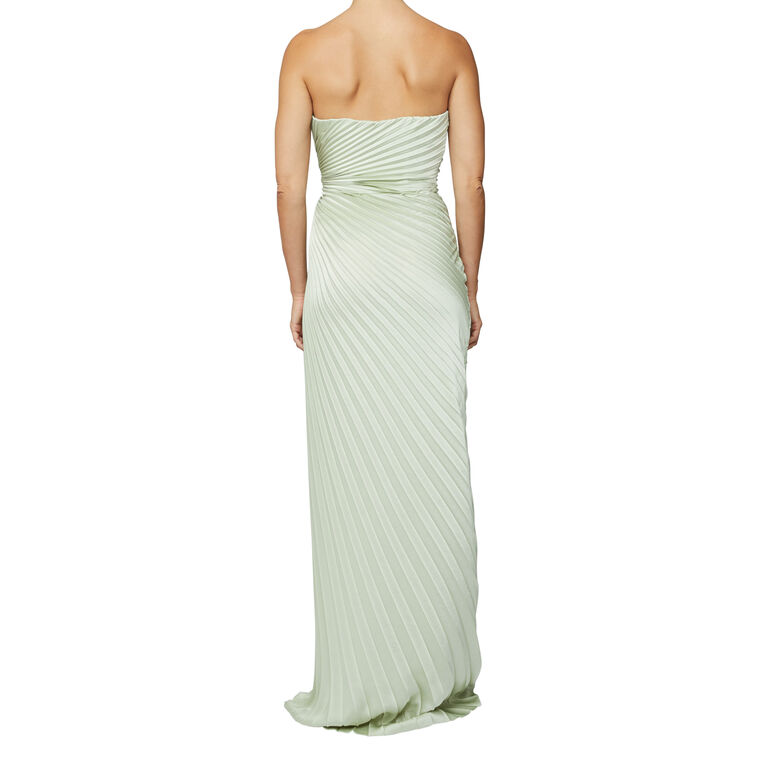 Layla Stapless Pleated Gown image number null