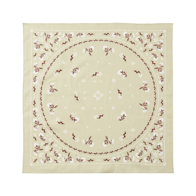 Floral Western Bandana image number null
