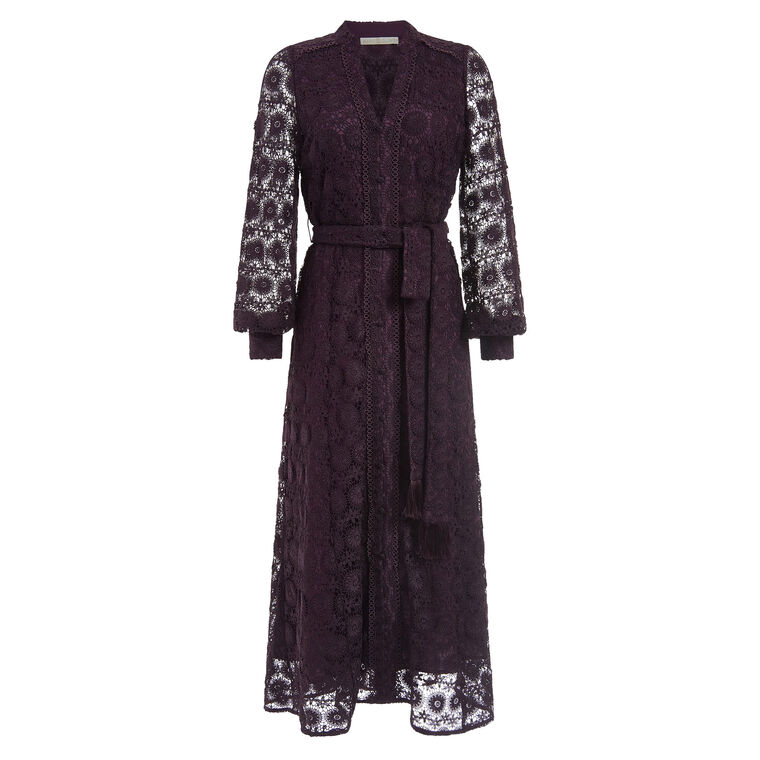 Priscilla Long Sleeve Midi Dress image number null
