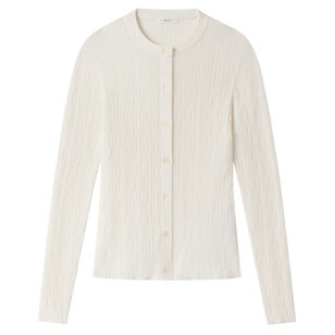 Fisher Fine Cotton Long Sleeve Cardigan