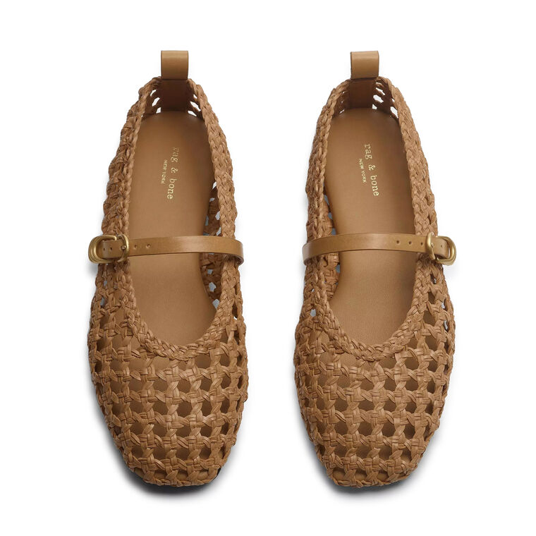Spire Woven Mary Jane Flats image number null