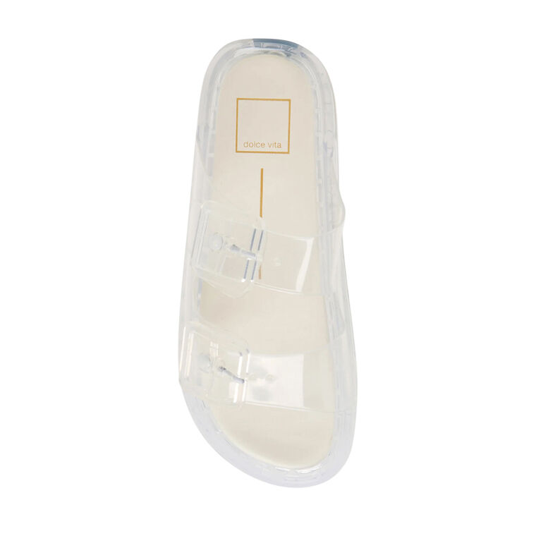 Julio Crystal Vinyl Sandals image number null