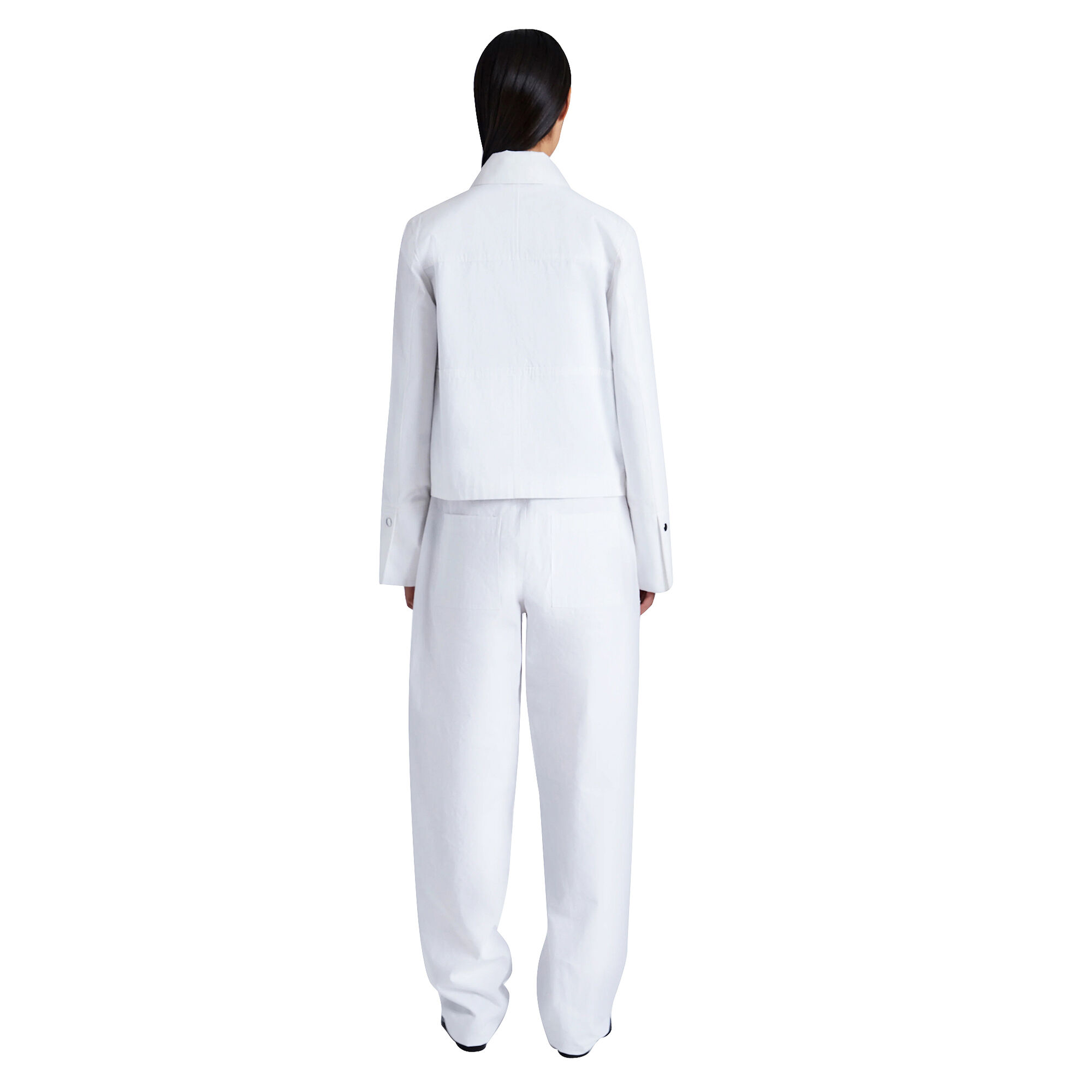 Barnes Jacket in Rumpled Cotton
