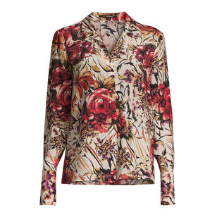 Lola Floral Silk Blouse