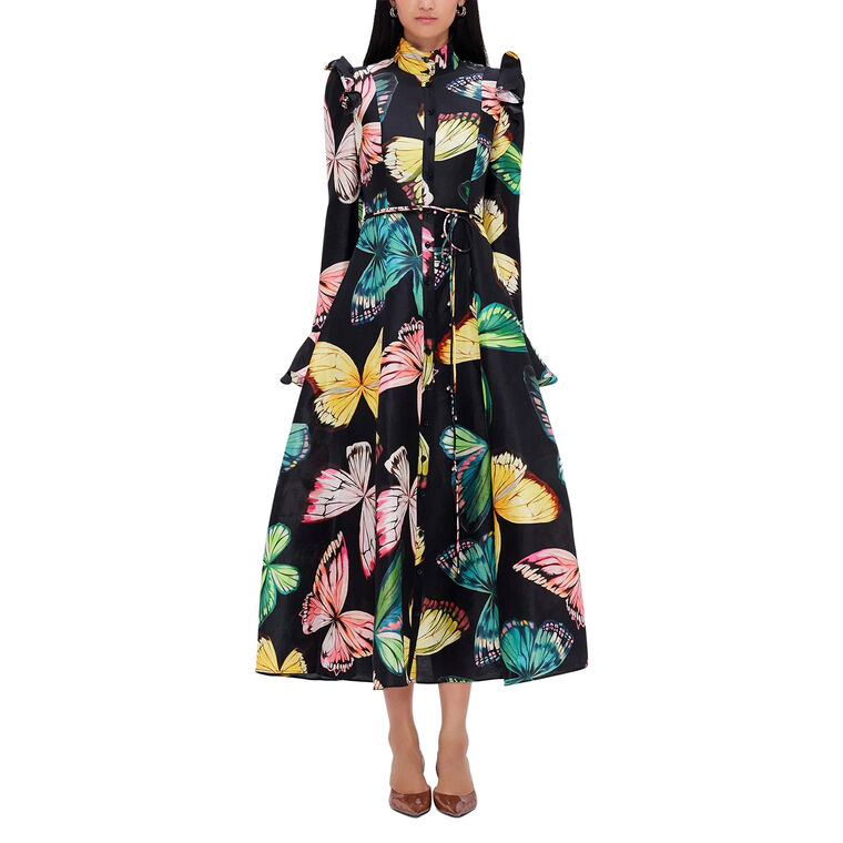 Katrina Butterfly Midi Dress image number null