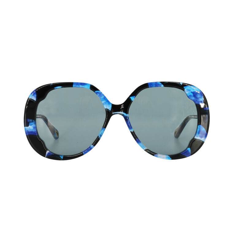 Havana Round Sunglasses image number null