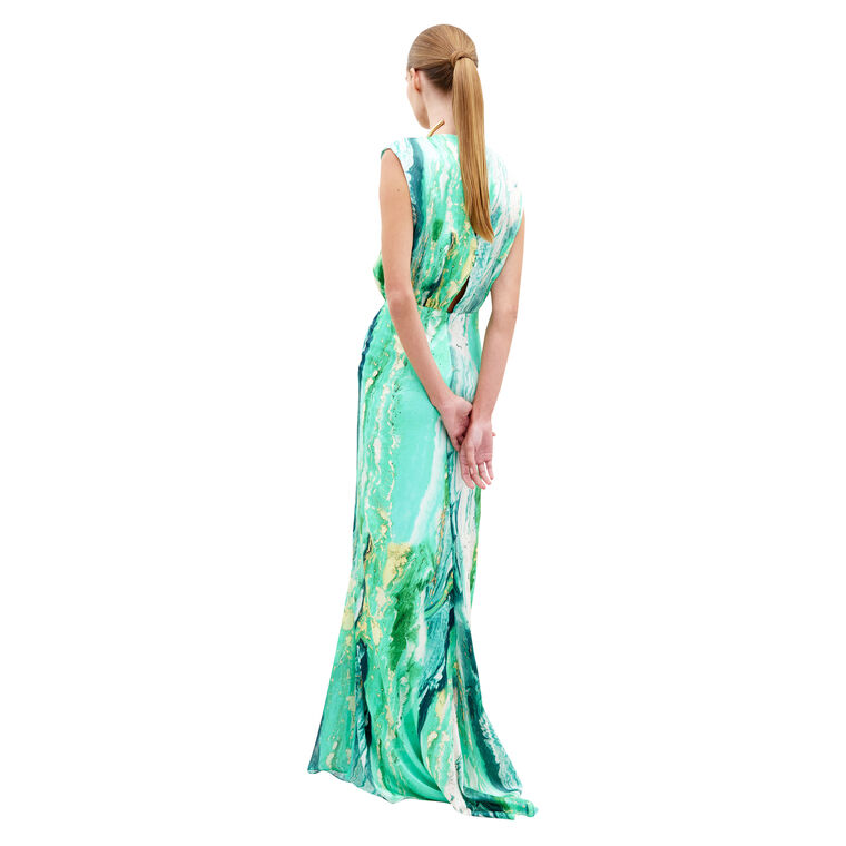 Samaira Sleeveless Maxi Dress image number null